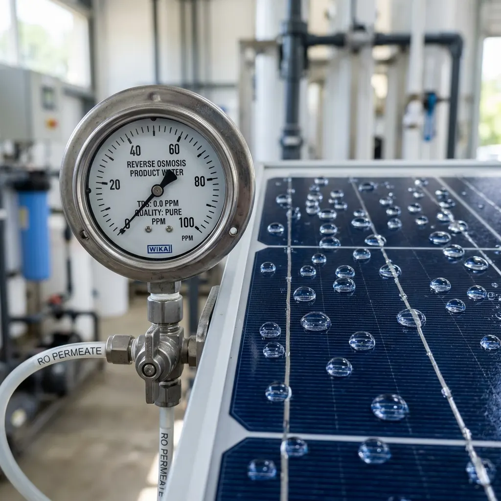 000 PPM pure water chemistry applied to a roof in Eaglescliffe