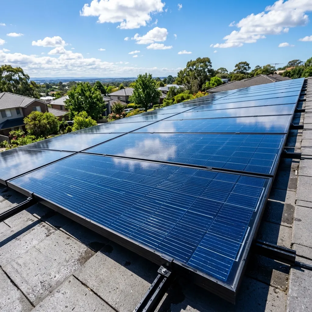 Zero-residue final rinse leaving streak-free solar panels in Middlesbrough