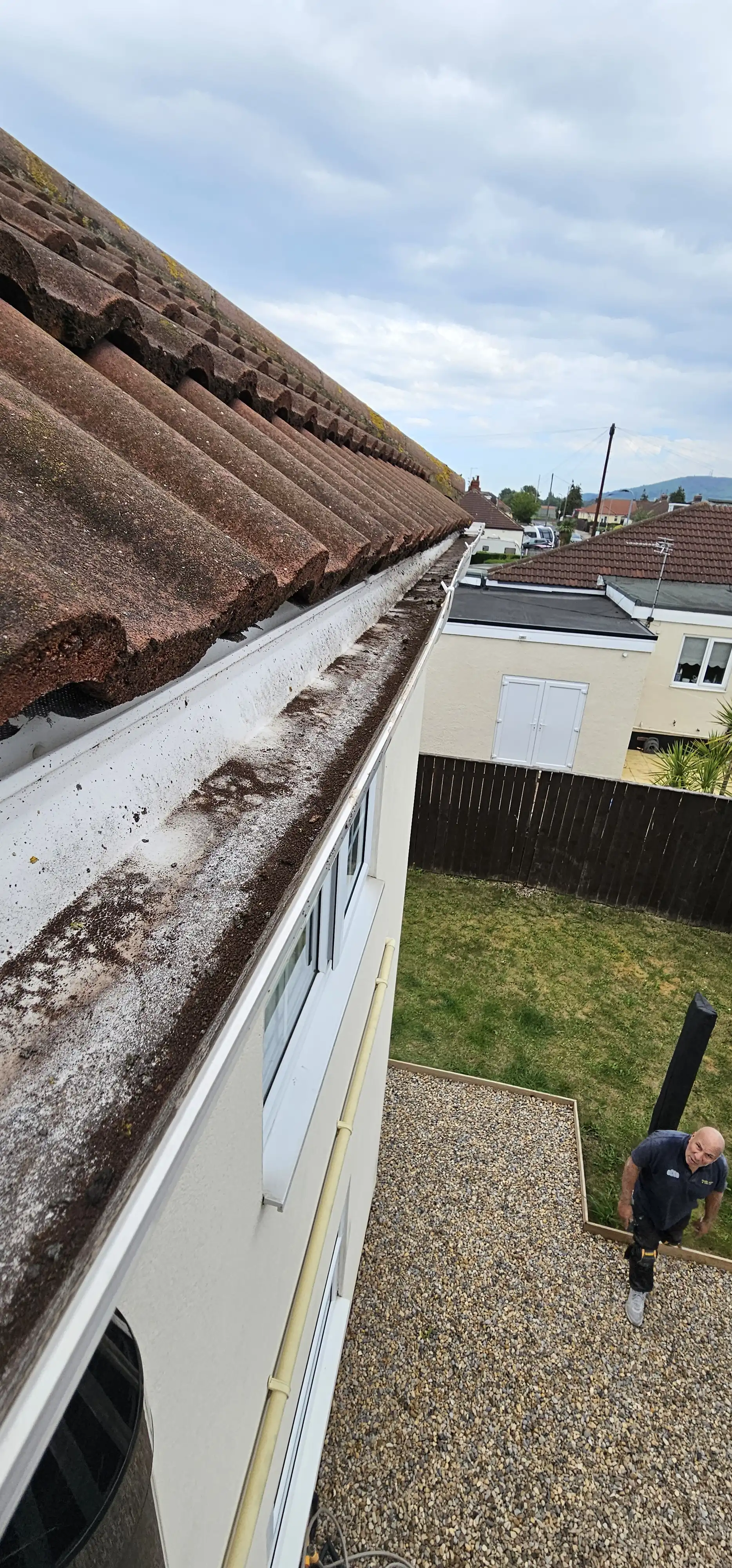 Professional gutter clearing service across Teesside